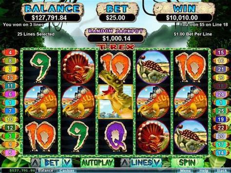slots of vegas t rex
